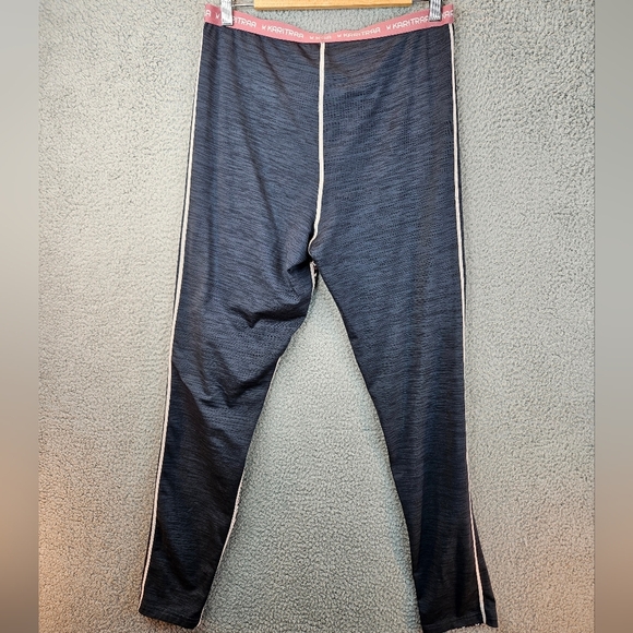 Kari Traa Womens Lune Pant See Measurements For Sz Base Layering Pink & Black - Picture 8 of 12